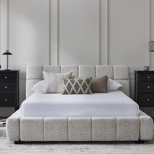 Nour - Lit rembourré