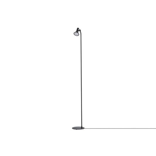 Asha - Lampe sur pied en métal noir par Ligne Roset