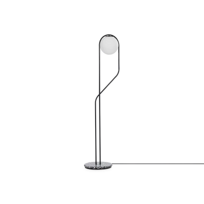 Astree - Lampe de plancher en verre et marbre par Ligne Roset