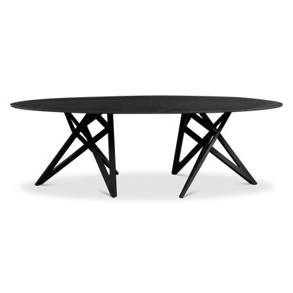 Ennea - Glass Dining Table by Ligne Roset
