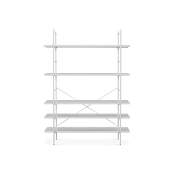 Knockdown - Outdoor Shelving Unit in Galvanized Iron