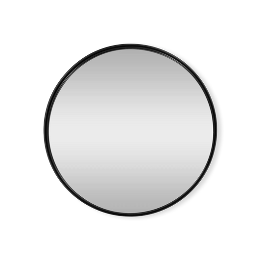 Bedford - Miroir rond avec cadre en métal