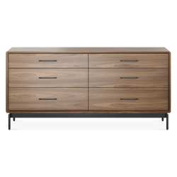 Linq - 6-Drawers Dresser by BDI
