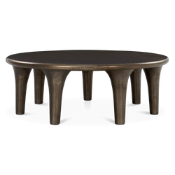 Kelden - Table basse en bronze antique par Four Hands