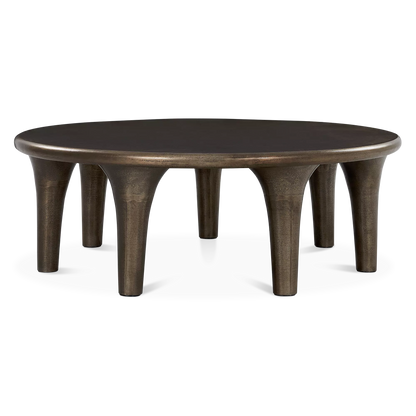 Kelden - Table basse en bronze antique par Four Hands