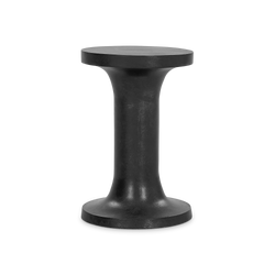 Gino - Textured Aluminium Side Table by Four Hands