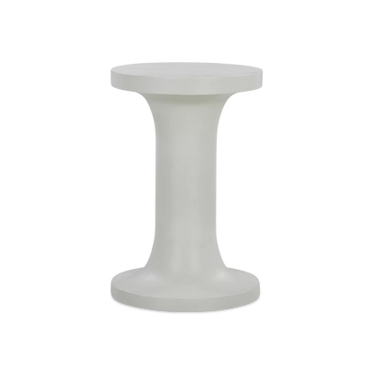 Gino - Textured Aluminium Side Table by Four Hands