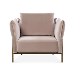 Beaumont - Fauteuil en tissu par Trica