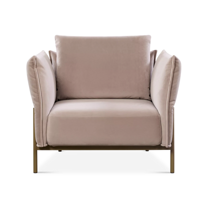 Beaumont - Fauteuil en tissu par Trica