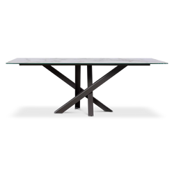 Spirit - Metal Dining Table by Trica