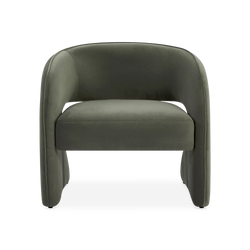 Alisia - Fabric-Upholstered Armchair