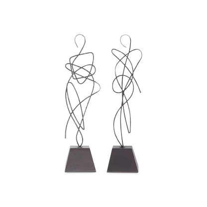 Arabesque - Set of 2 sculptures