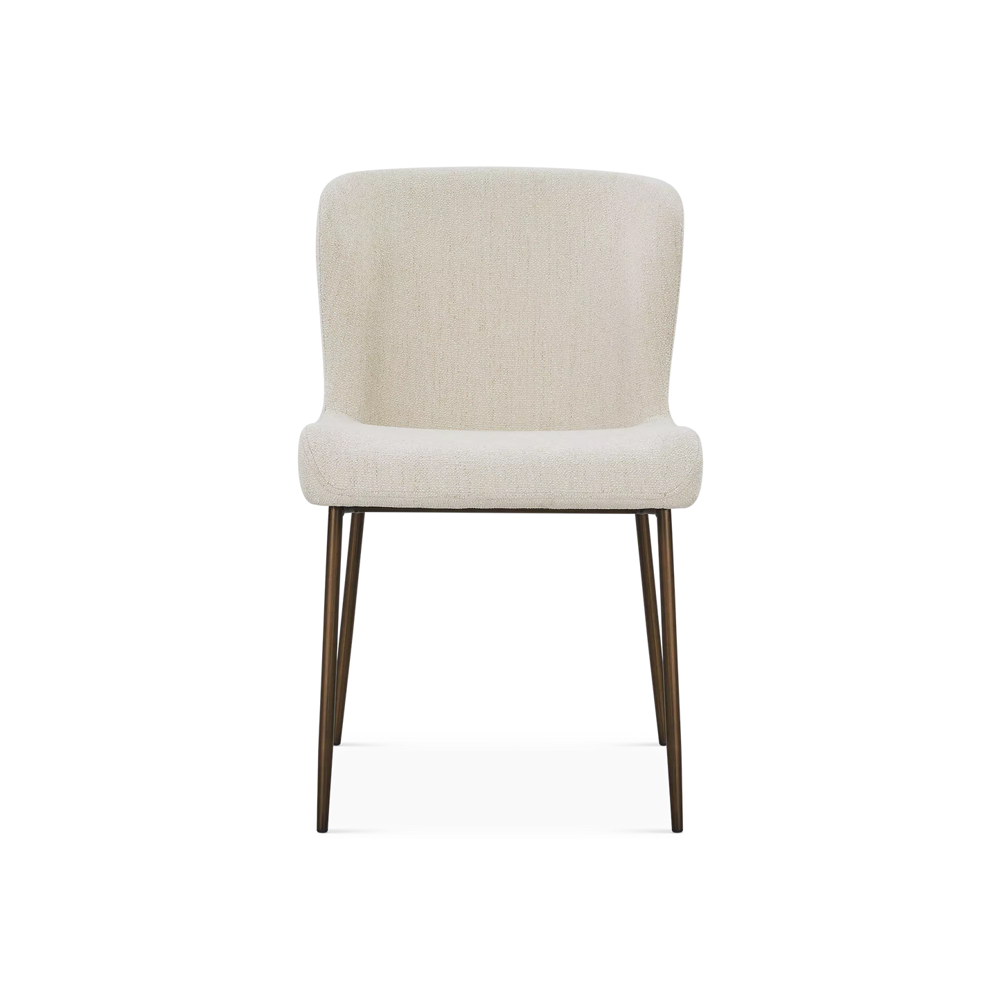 Glam - Bouclé Fabric Dining Chair