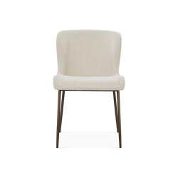 Glam - Bouclé Fabric Dining Chair