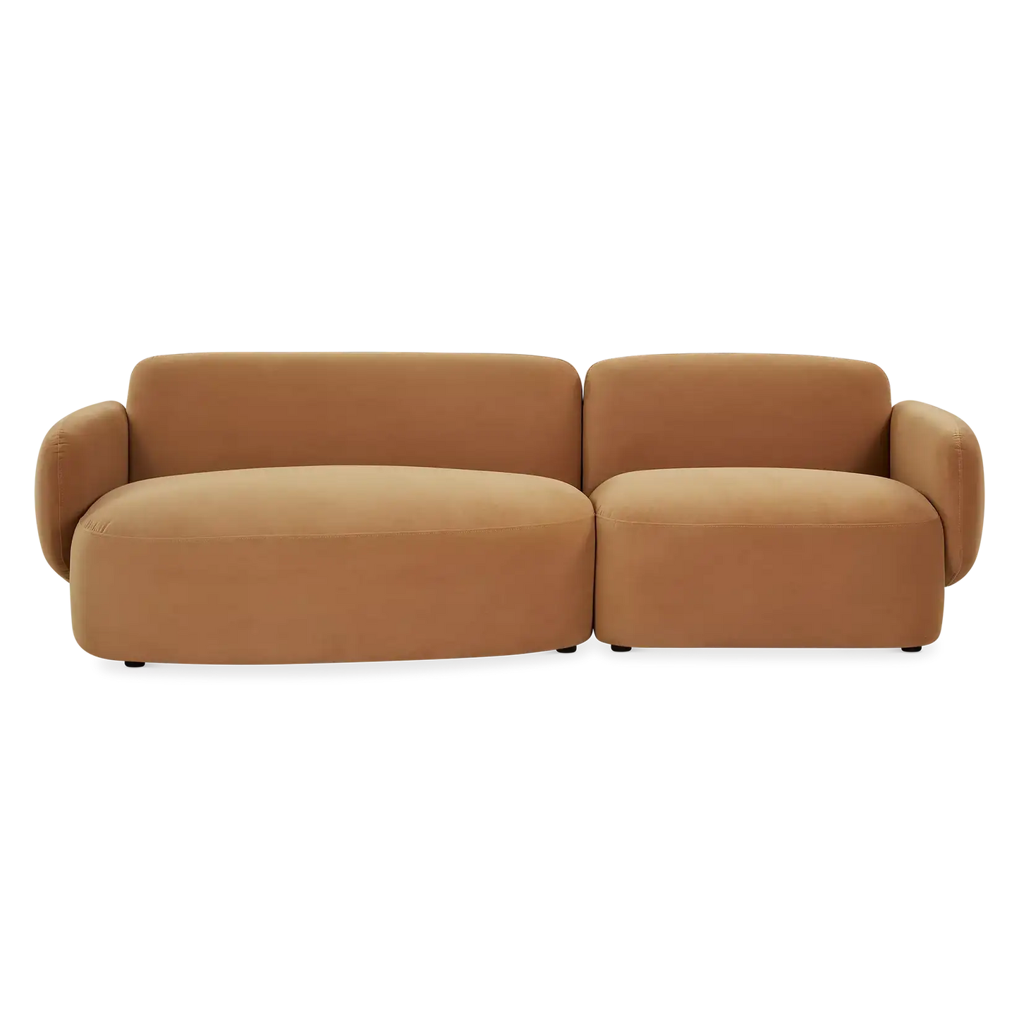 Gustave - Fabric-Upholstered Sectional Sofa