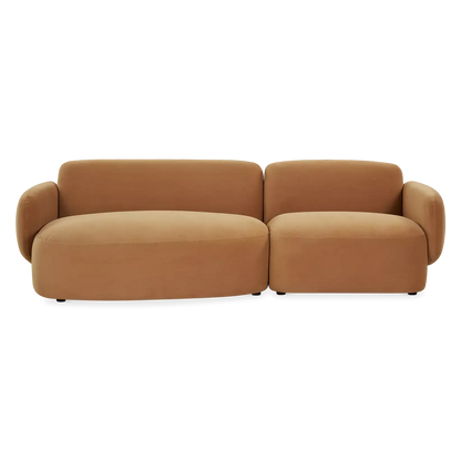Gustave - Fabric-Upholstered Sectional Sofa