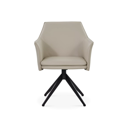Mini Diana - Leather Swivel Chair