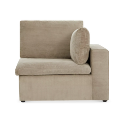 Fauteuil en coin modulable Sutton