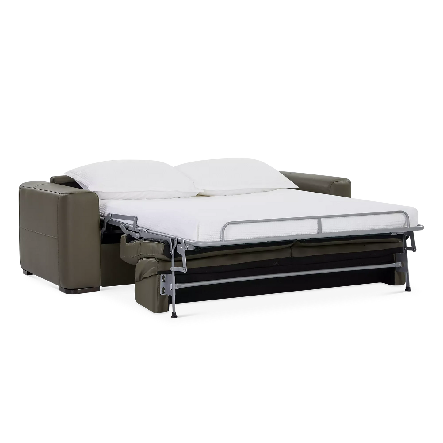 Julian - Canapé-lit en cuir