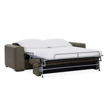 Julian - Canapé-lit en cuir