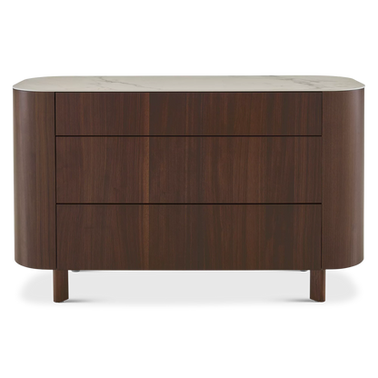 Parabole - Commode en noyer par Ligne Roset