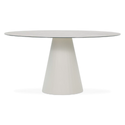 Coco - Table ronde avec plateau en céramique