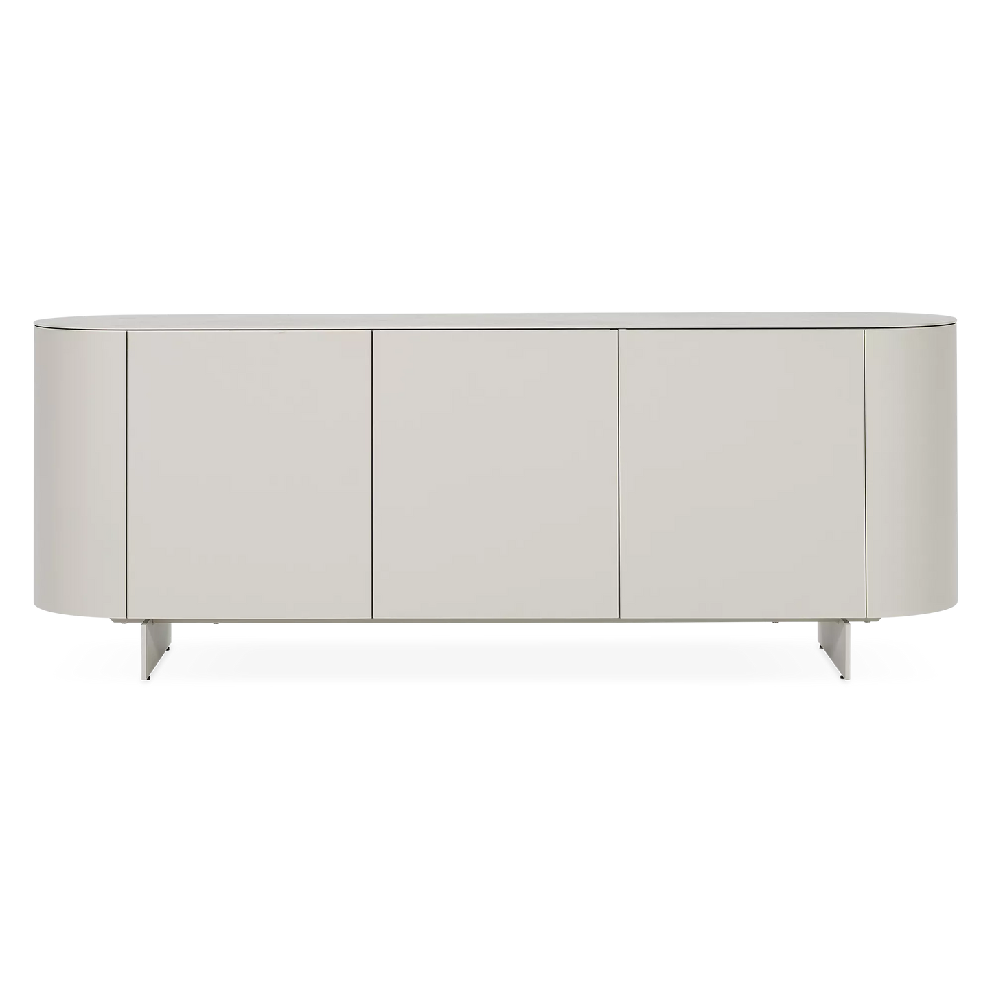 Raundo - Metal Sideboard with Ceramic Top