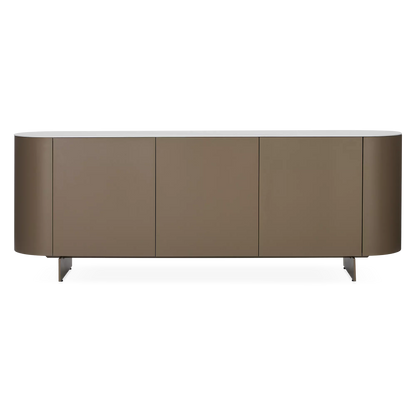 Raundo - Metal Sideboard with Ceramic Top