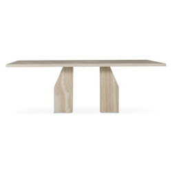 Zénith - Travertine Dining Table