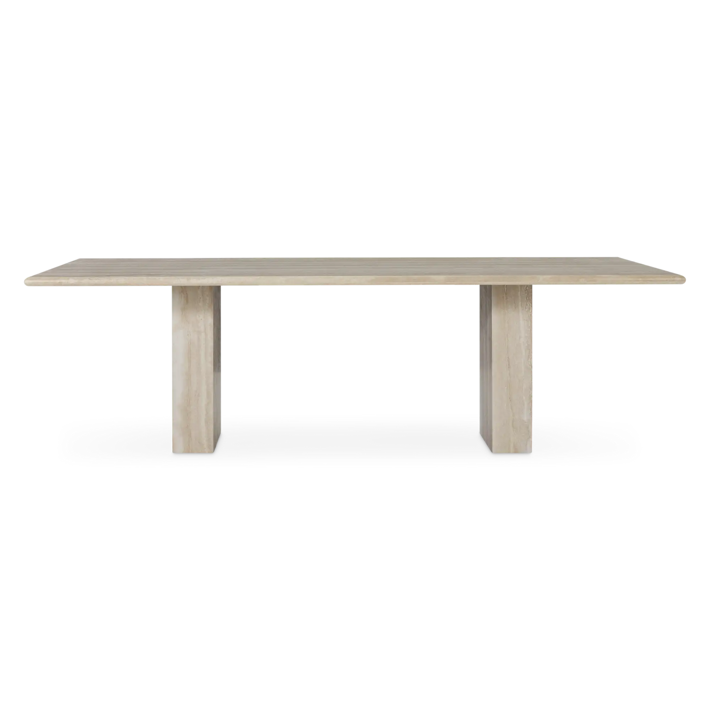 Climax - Travertine Dining Table
