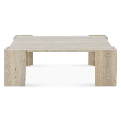 Ammira - Table basse en travertin