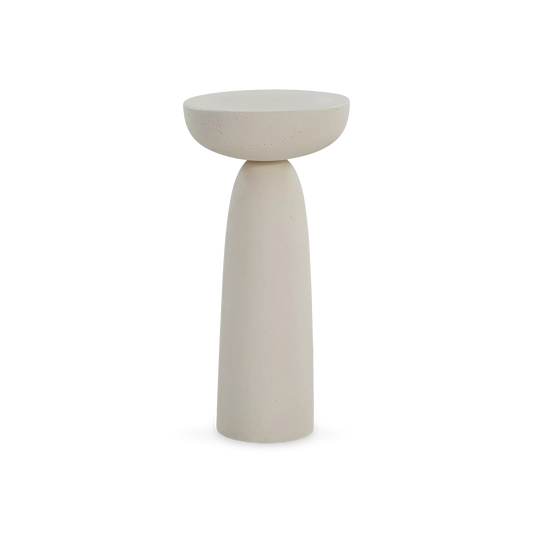 Olo - Table d’appoint en béton ciré