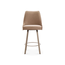 Olivia - Swivel Fabric Stool by Trica