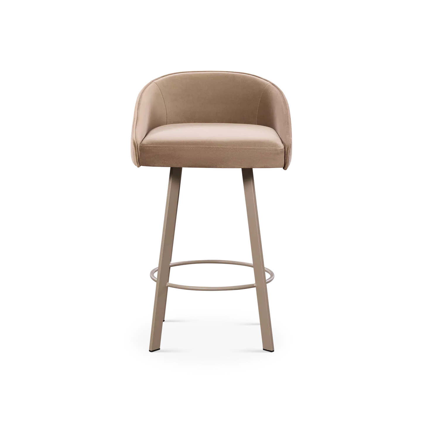 Liv - Tabouret en tissu pivotant par Trica