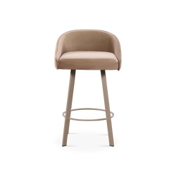 Liv - Tabouret en tissu pivotant par Trica
