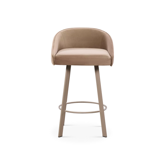 Liv - Swivel Fabric Stool by Trica