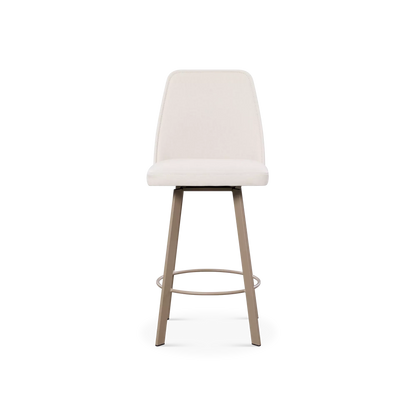 Sofia - Swivel Fabric Stool by Trica