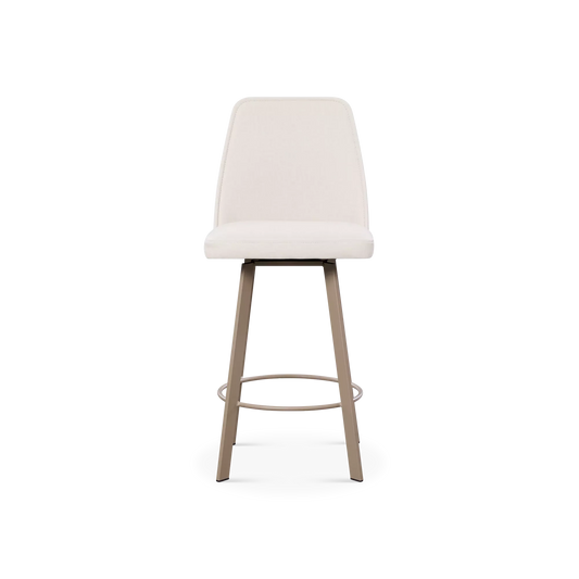 Sofia - Swivel Fabric Stool by Trica