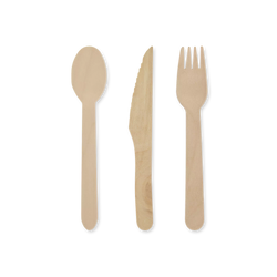 Palm Utensil Set, 36 pieces