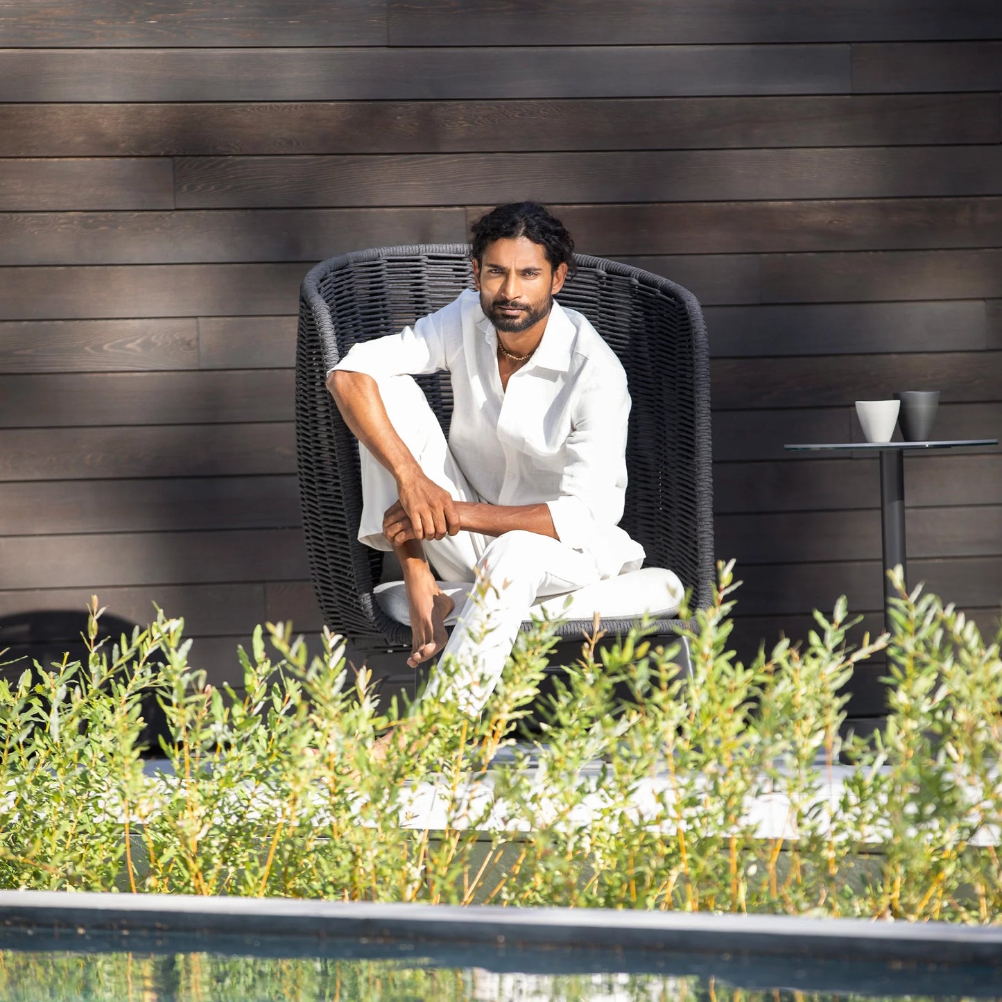 Paris Brest High Back Lounge Chair