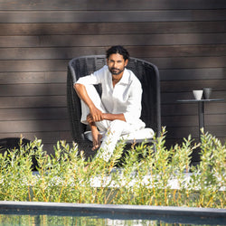 Paris Brest High Back Lounge Chair