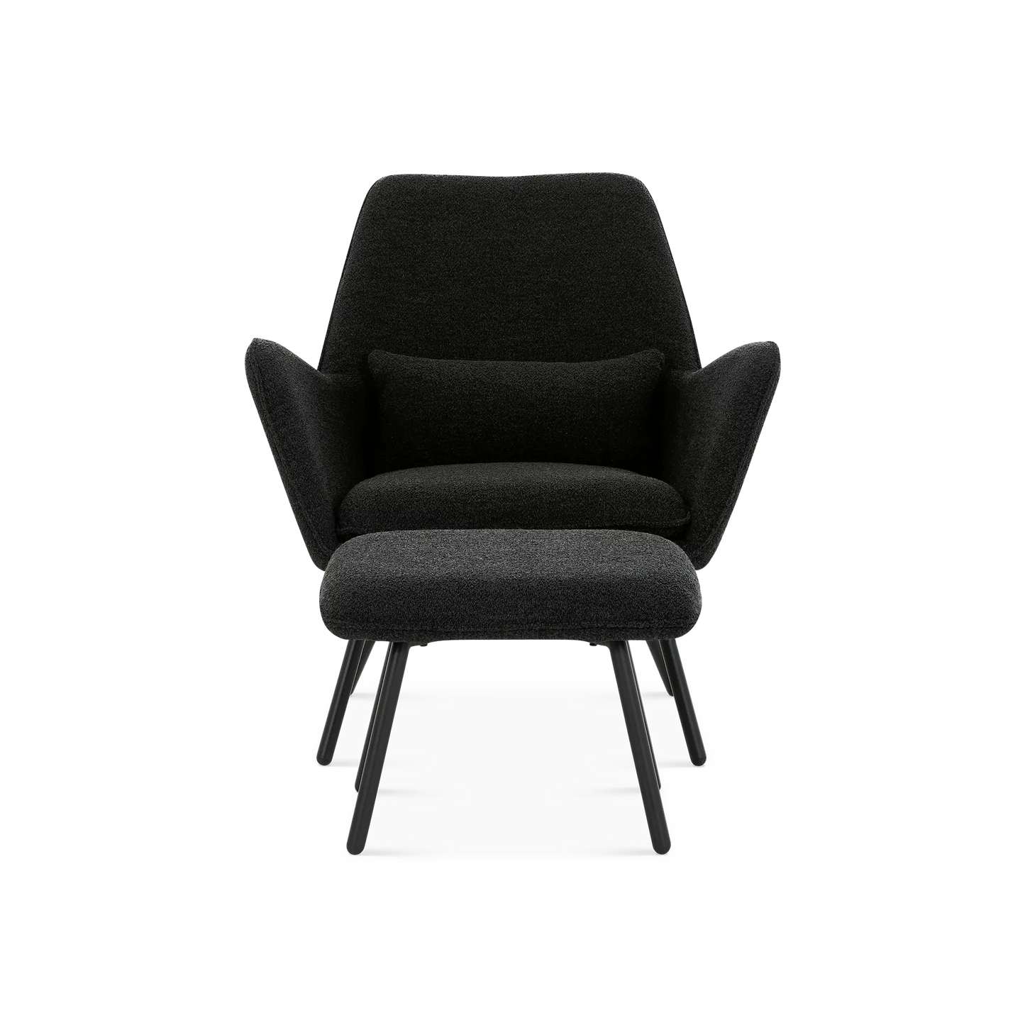 Fauteuil Danny avec pouf
