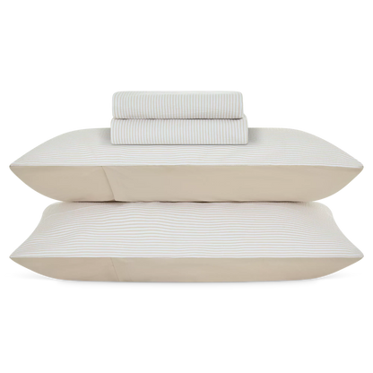 Chalet - striped duvet cover and pillowcase set