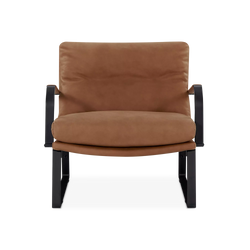 Shabby - Leather Armchair by Conform