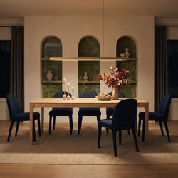 Timber - Table de salle à manger rectangulaire en bois