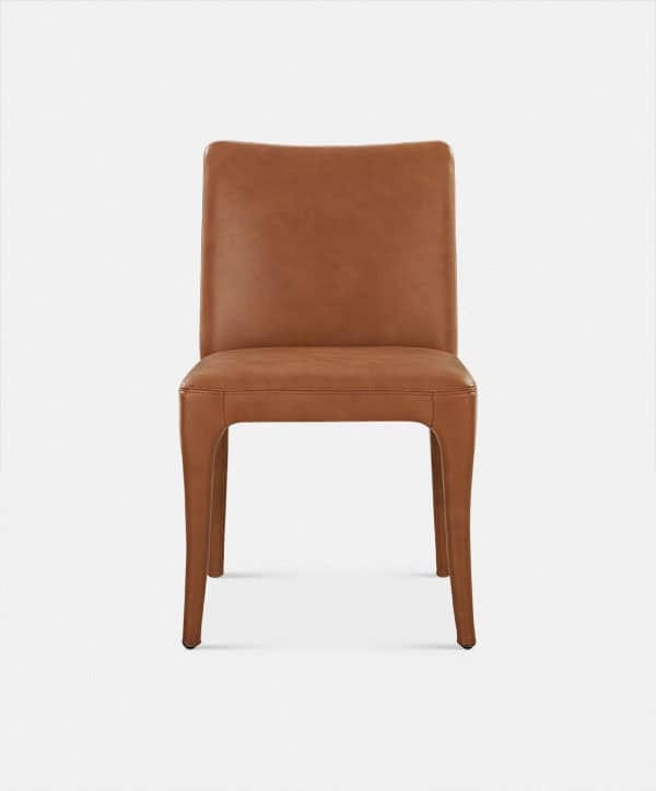 Acari - Chaise de salle à manger en cuir