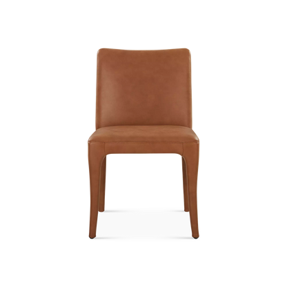 Acari - Chaise de salle à manger en cuir