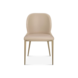 Medea - Leather Dining Chair by Gamma
