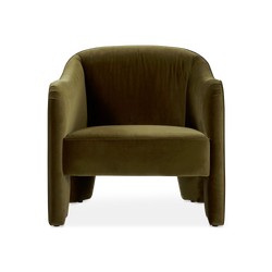 Sully - Cotton Velvet Armchair by Four Hands