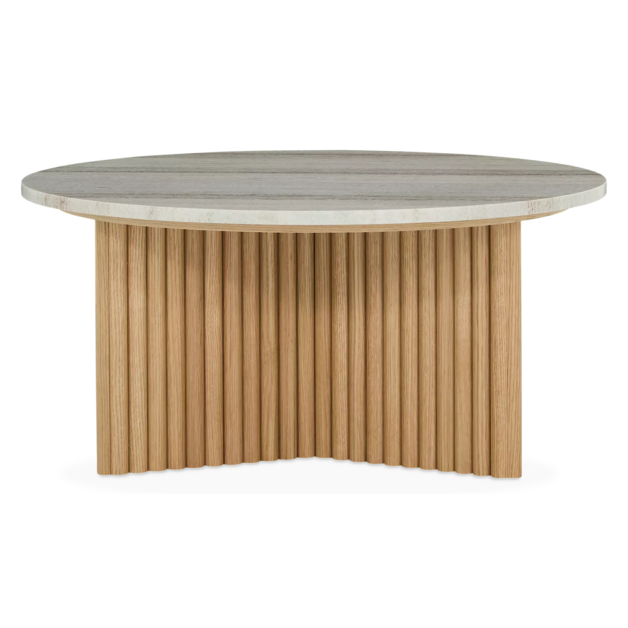 Rhode, table basse en céramique et base en chêne naturel | MUST – Must ...